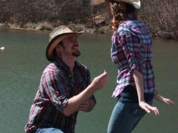 Brad Proposes on Pier